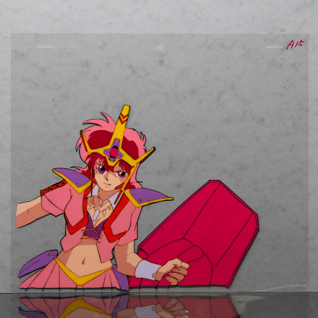 Dream Dimension Hunter Fandora - Heroic Posture - Original Production Cel Anime