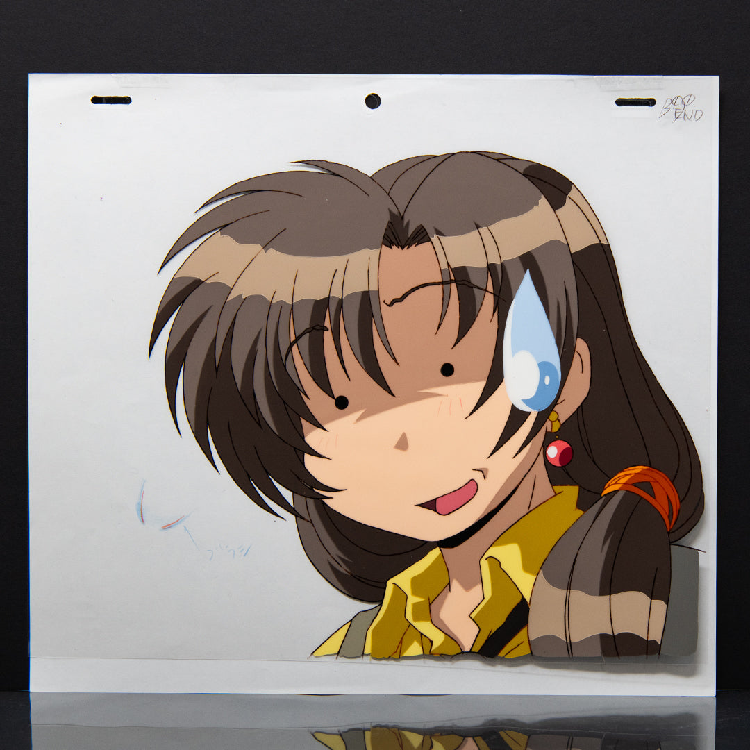 Neo Ranga – Minami Shimabara Surprised – original animation production artwork – detail 2