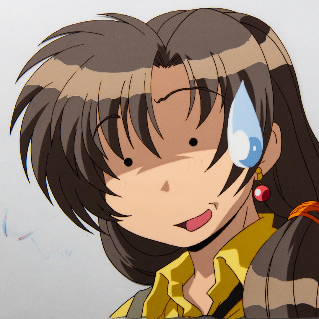 Neo Ranga – Minami Shimabara Surprised – original animation production artwork – detail 4