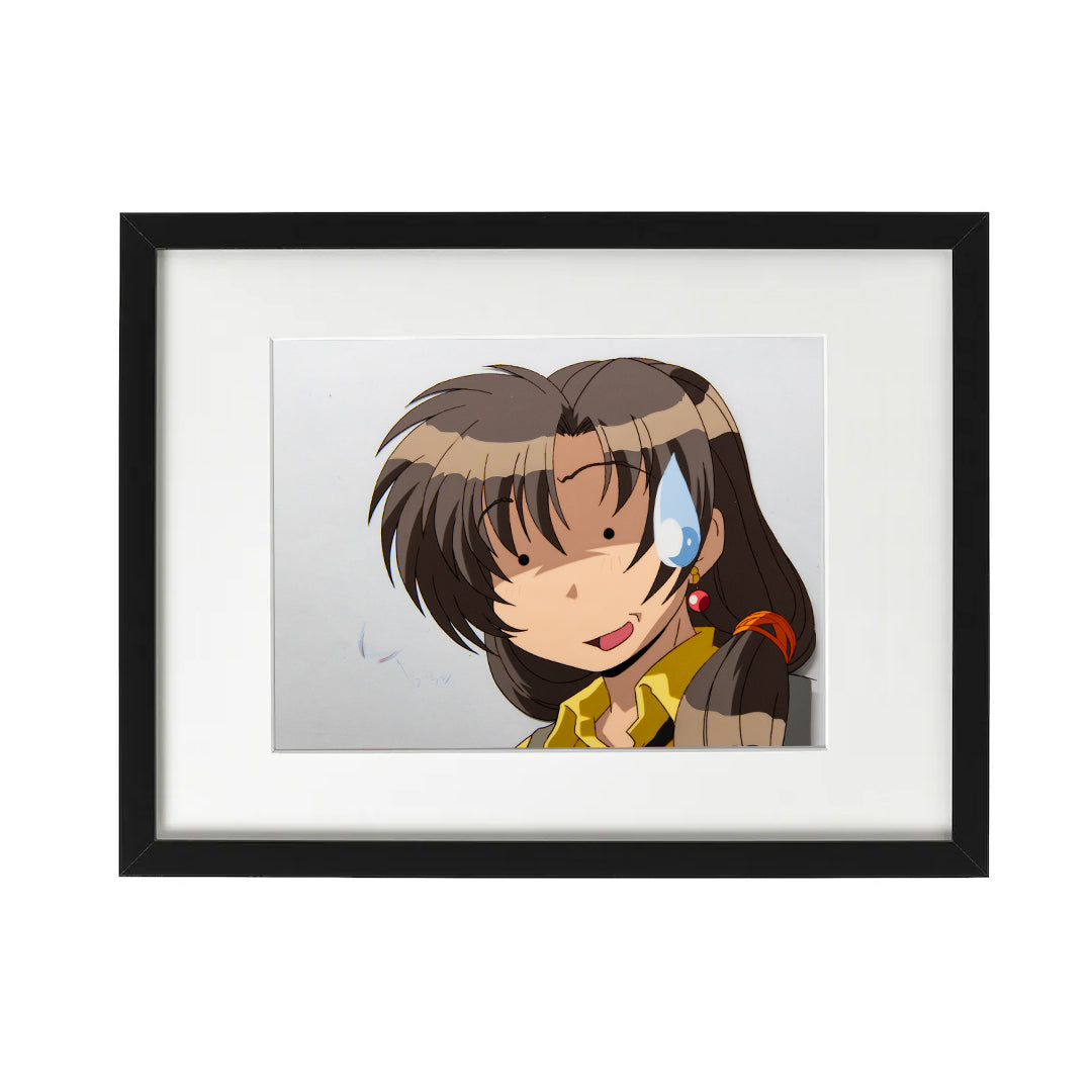 Neo Ranga – Minami Shimabara Surprised – original animation production artwork – detail 3