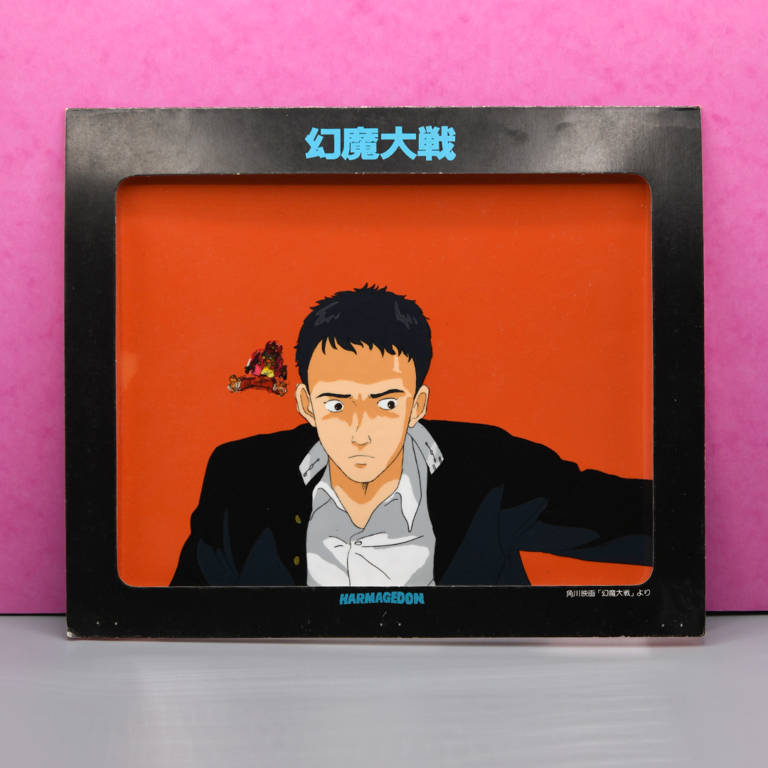 Harmagedon: Genma Taisen – Jo Azuma and Sonny Lynx – original animation production artwork – detail 2