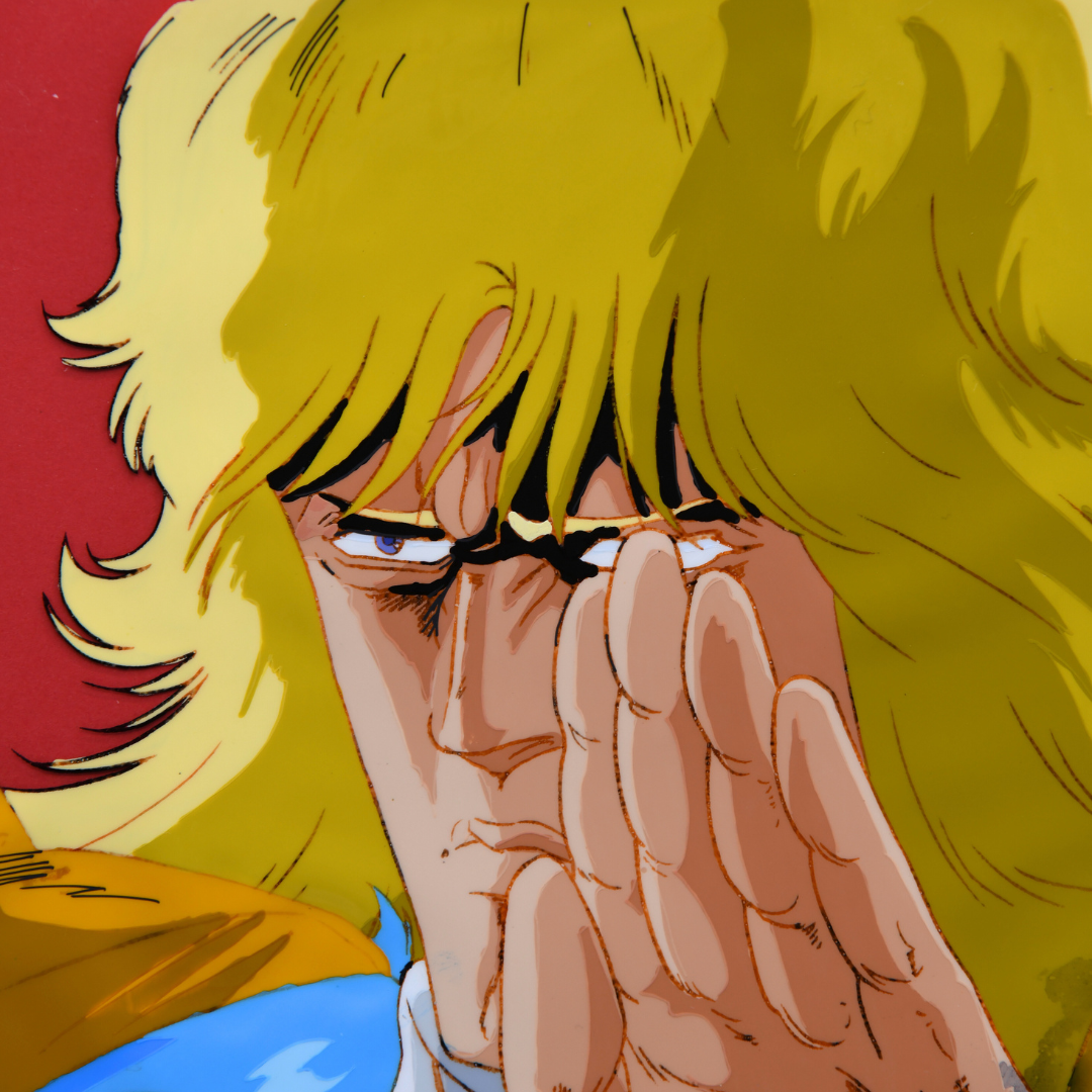 Fist of the North Star (Hokuto no Ken) – Shin Portrait – Original Animation Cel and Douga (Toei Animation, 1984)