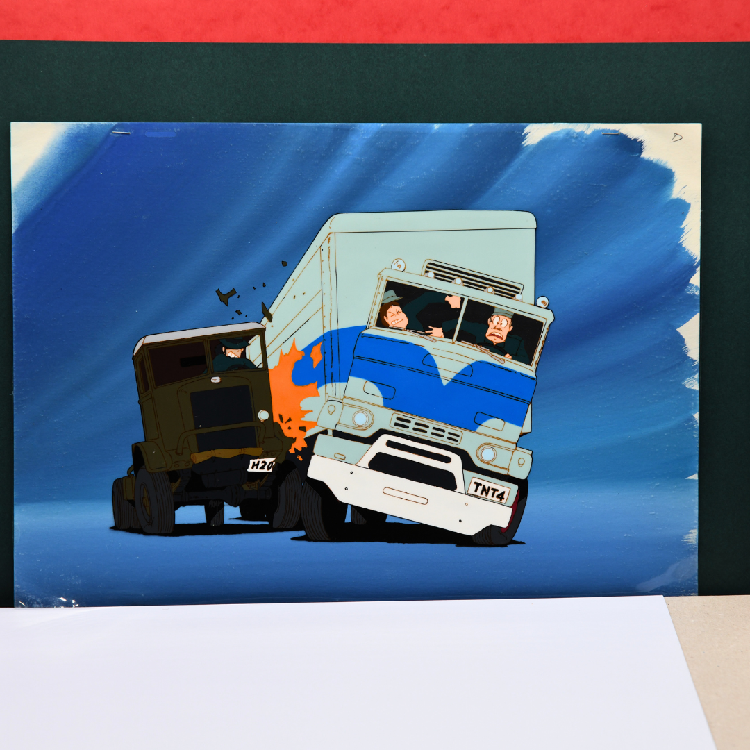 Lupin III – The Chase – original animation production artwork – detail 5