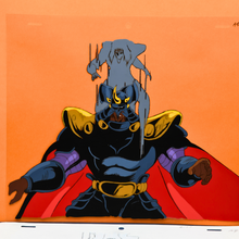 Load image into Gallery viewer, Fist of the North Star - Tetsuo Hara - Kaioh Attacked by Shachi - Original Animation Cel and Douga