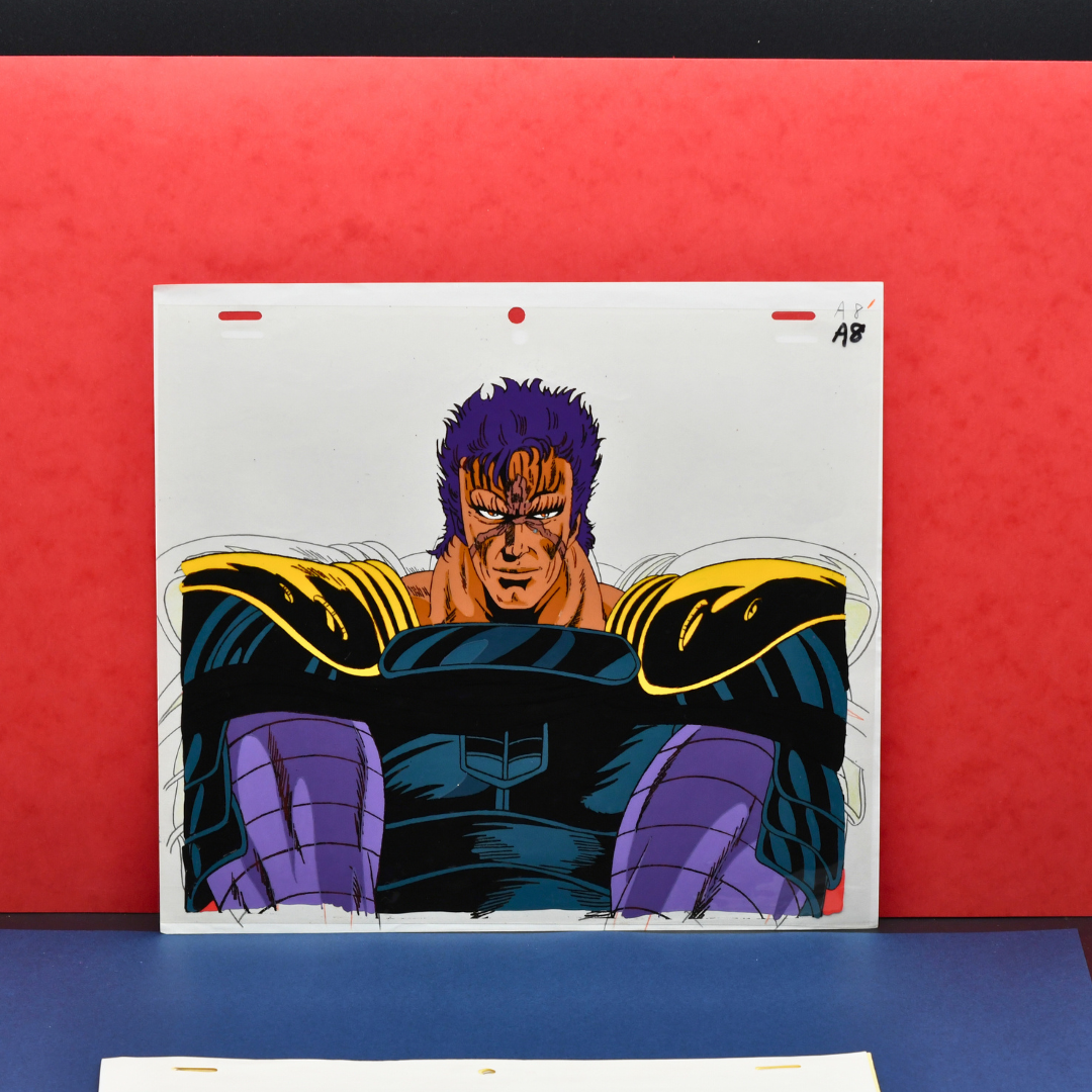 Fist of the North Star (Hokuto no Ken) – Kaioh Impressive – original animation production artwork – detail 3
