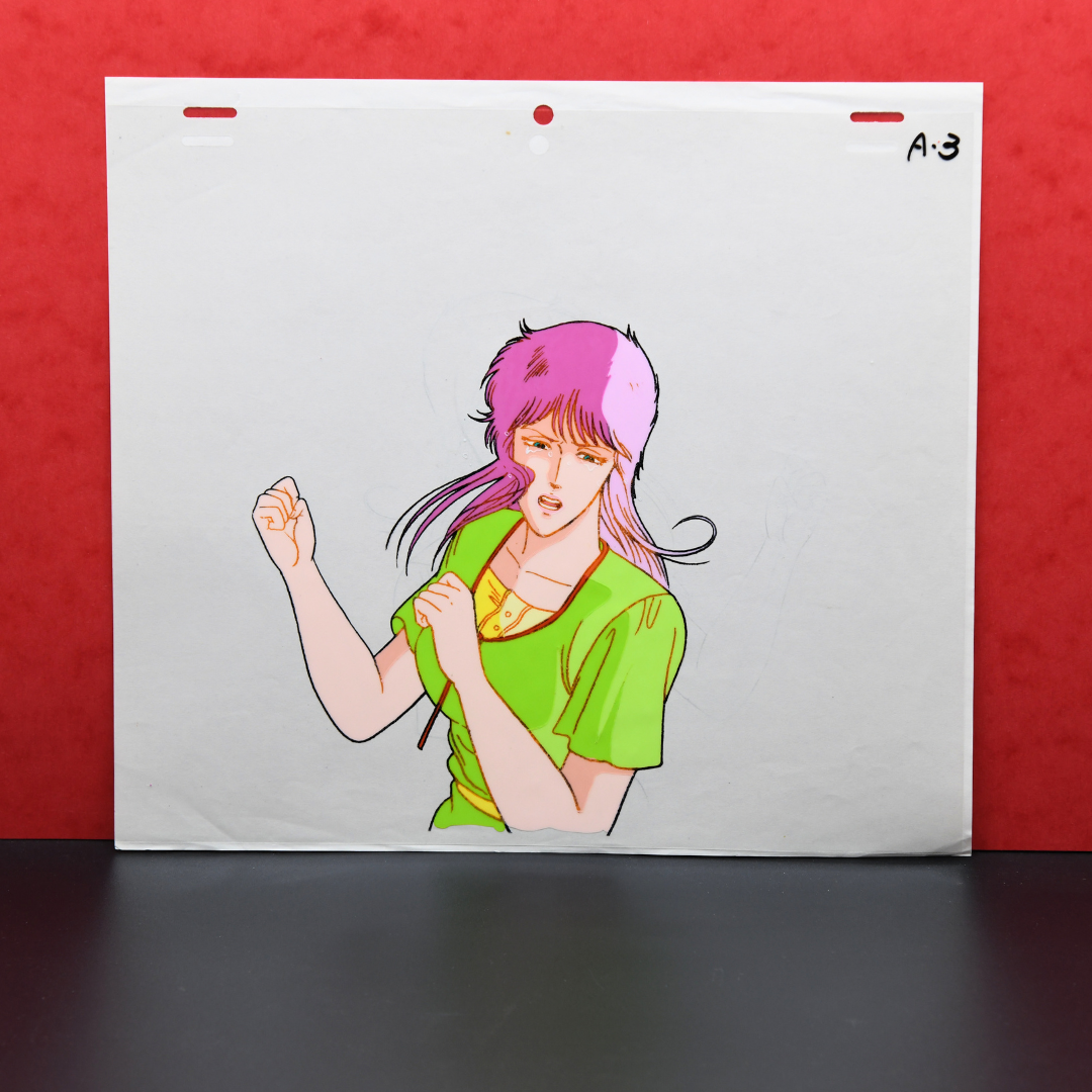 Fist of the North Star (Hokuto no Ken) – Airi in Distress – original animation production artwork – detail 2