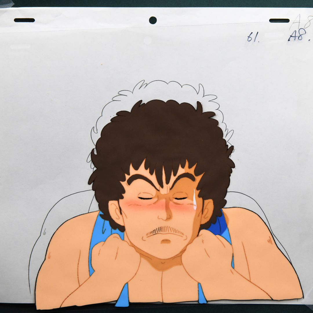 Dr. Slump – Senbei Norimaki Romantic Inner Dialogue – original animation production artwork – detail 2