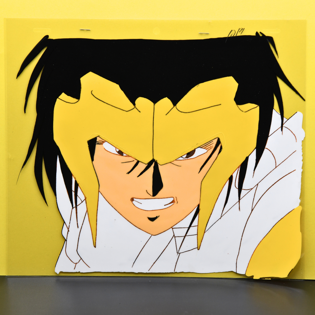 Shurato: The Legend of the Heavenly Sphere – Shurato Hidaka in Combat – original animation production artwork