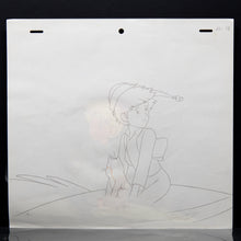 Load image into Gallery viewer, Nils Holgersson + Carrot  - Original Production Cel +Douga Stuck Anime