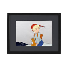 Load image into Gallery viewer, Nils Holgersson + Carrot  - Original Production Cel +Douga Stuck Anime