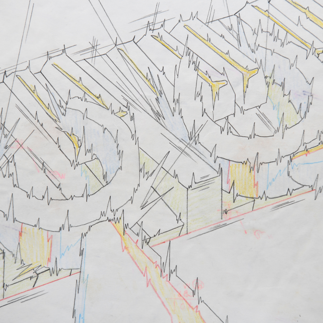 Mojacko – Donmo Close-Up, Piano Smash – original animation production artwork – detail 5