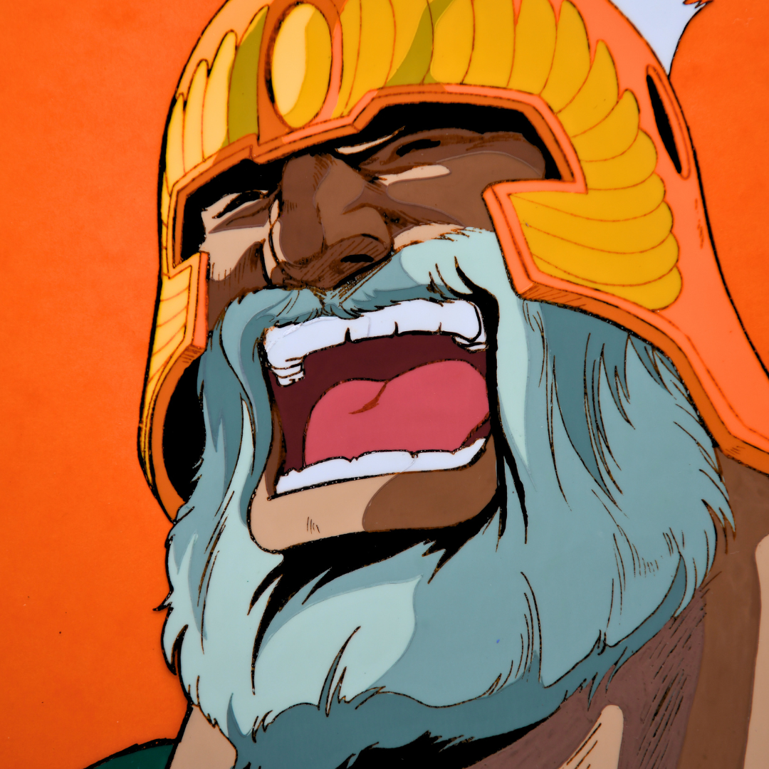 Fist of the North Star (Hokuto no Ken) – Uighur Evil Laugh – original animation production artwork – detail 5