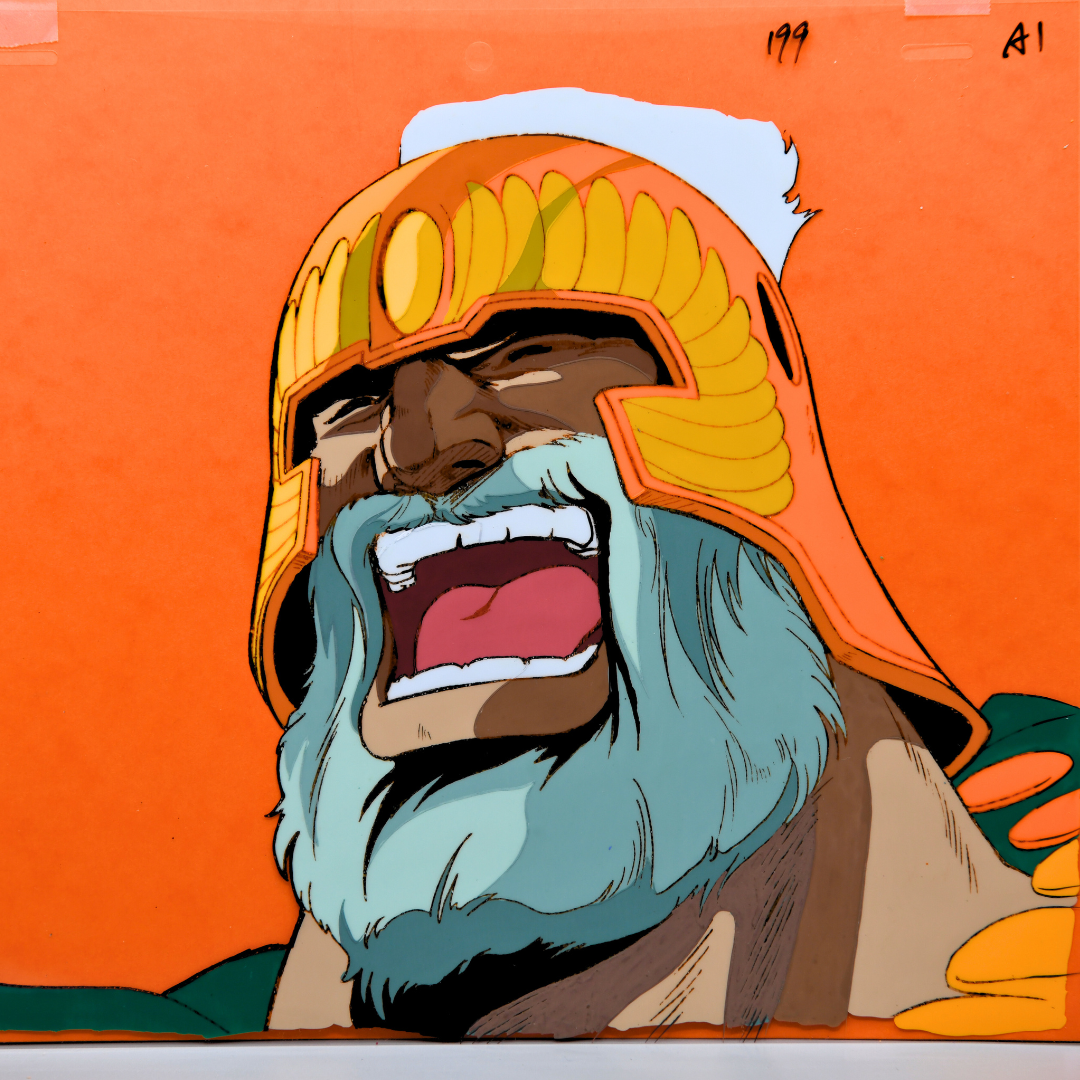 Fist of the North Star (Hokuto no Ken) – Uighur Evil Laugh – original animation production artwork – detail 6