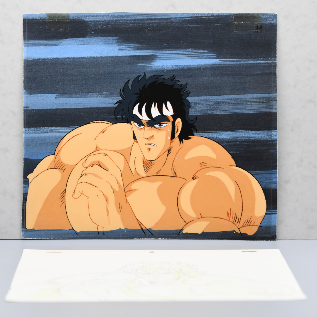 Sakigake!! Otokojuku – Momotaro Muscle Mode – original animation production artwork – detail 7