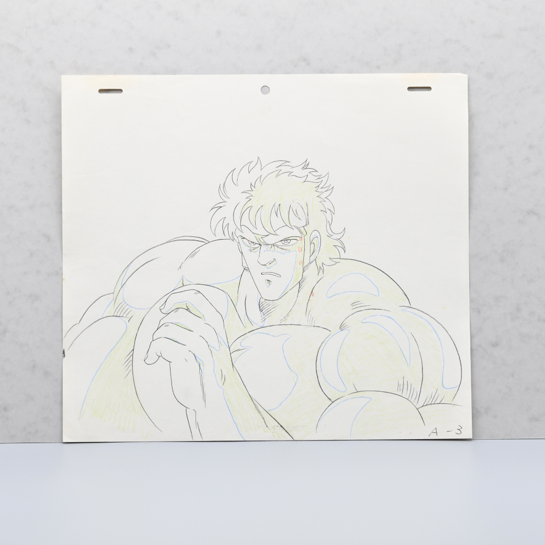 Sakigake!! Otokojuku – Momotaro Muscle Mode – original animation production artwork – detail 5
