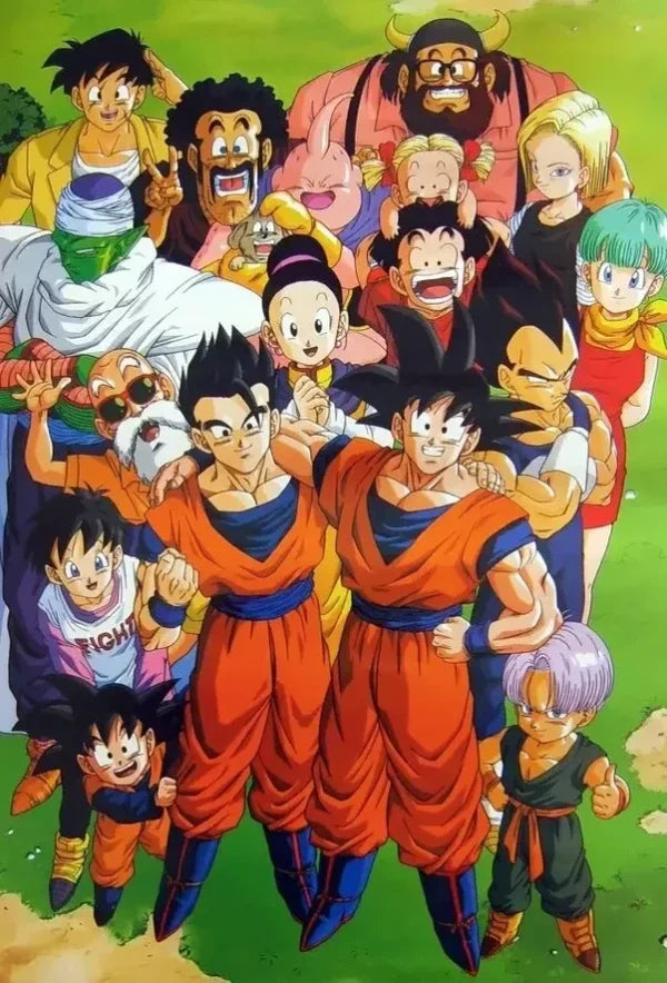 Dragon Ball Z – Yamcha – original animation production artwork – detail 7