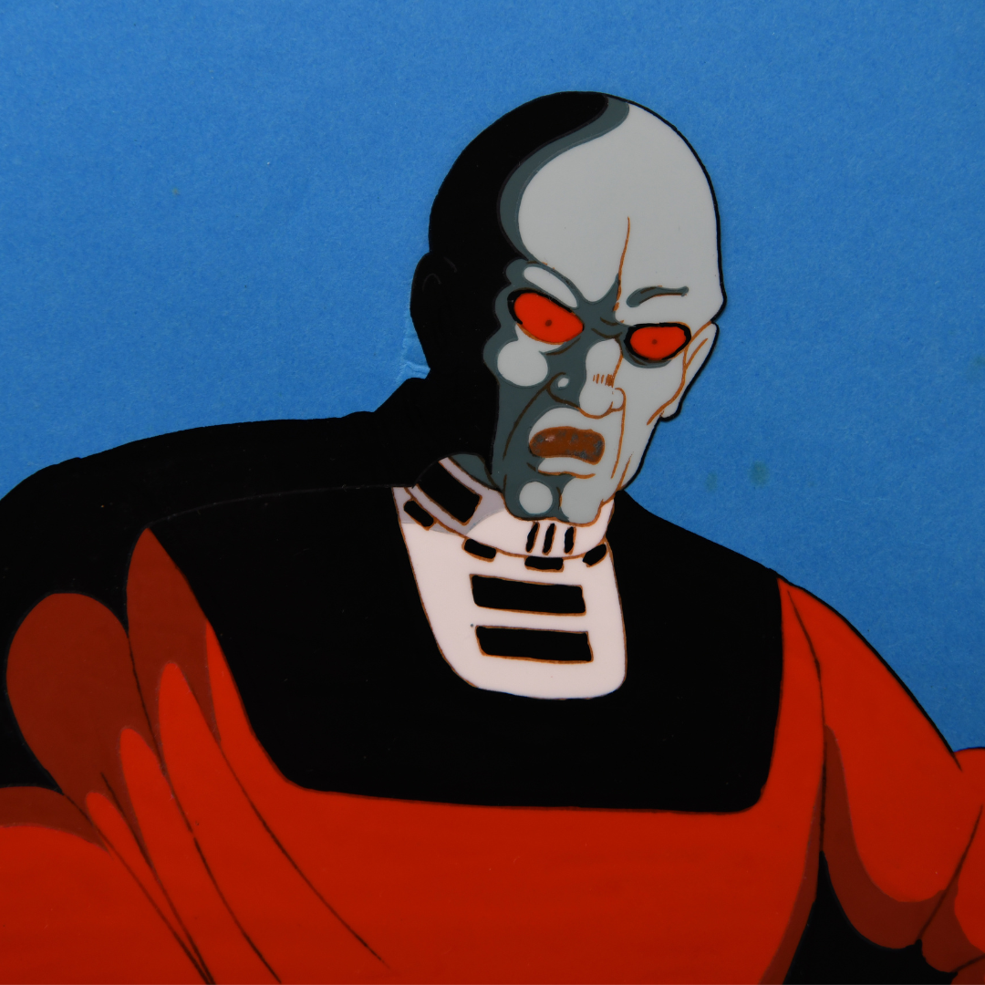 Space Battleship Yamato – Emperor Skulldart – original animation production artwork – detail 2