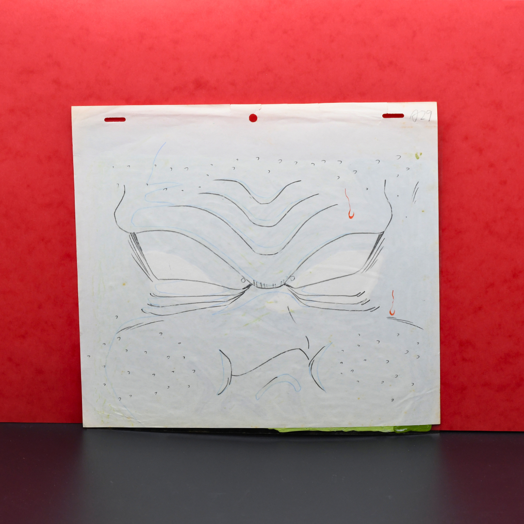 Dragon Ball Z – Guldo Full Frame – original animation production artwork – detail 4