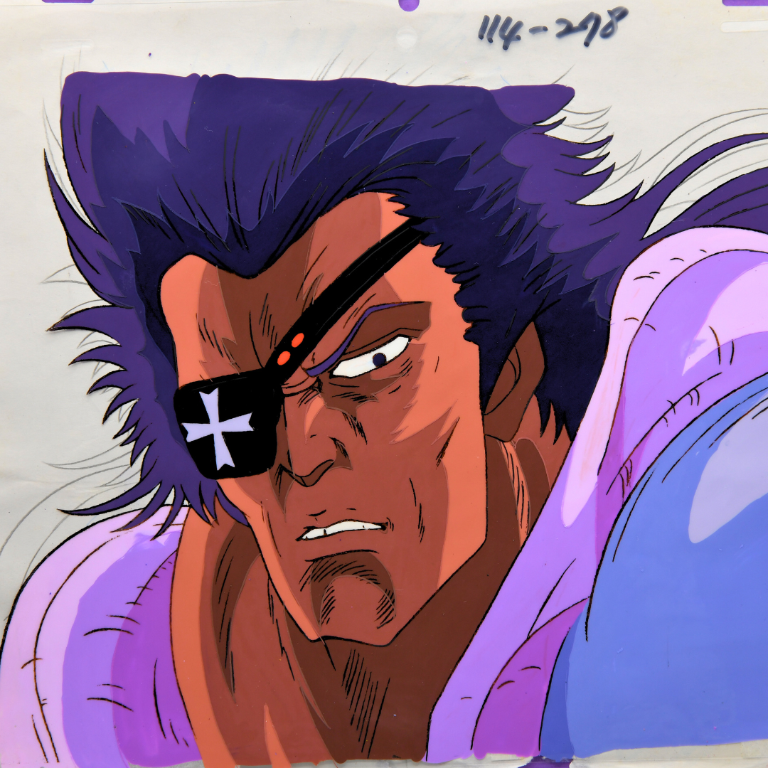Fist of the North Star (Hokuto no Ken) – Solia Close-Up – original animation production artwork – detail 3