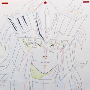 Saint Seiya - Poseidon - Original Anime Production Cel, Douga, and Background ep. 113