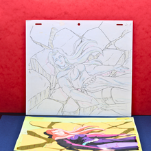 Load image into Gallery viewer, Fist of the North Star - Tetsuo Hara - Yuria Unconscious - Original Animation Cel with Douga