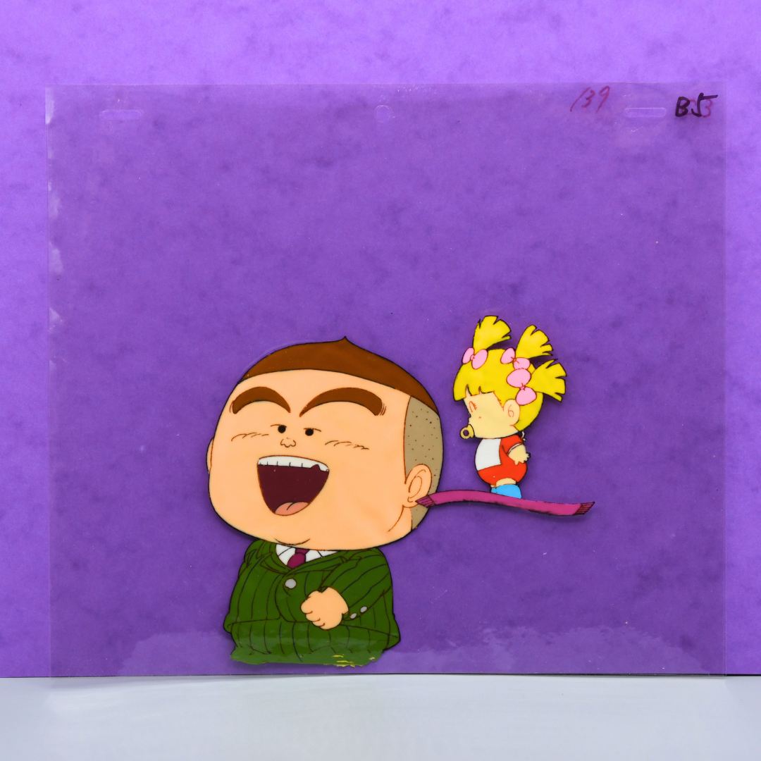 Dr. Slump Daigoro Kurigashira & Suzume Production Cel