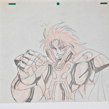 Load image into Gallery viewer, Saint Seiya - Saga Gemini Saint Stunning - Original Anime Production Cel and Douga ep. 73