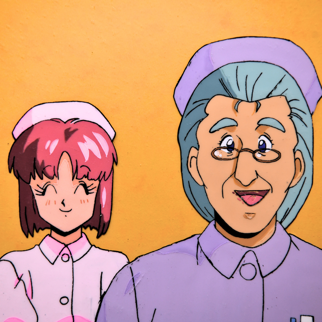 Magical Princess Minky Momo – Gigi Nurse – original animation production artwork