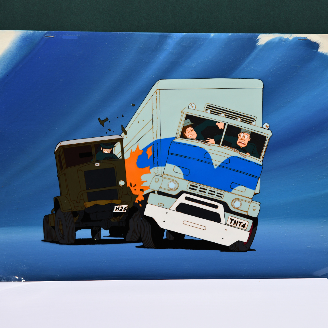 Lupin III – The Chase – original animation production artwork