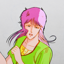 Load image into Gallery viewer, Fist of the North Star - Airi in distress- Original Animation Cel and Douga (Attached)