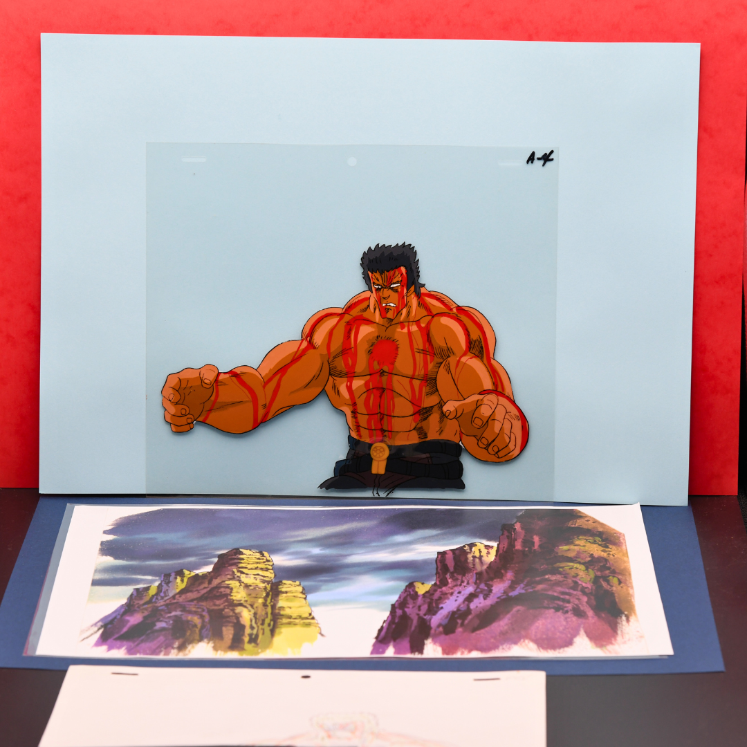 Fist of the North Star (Hokuto no Ken) – Raoh About to Die – original animation production artwork – detail 11