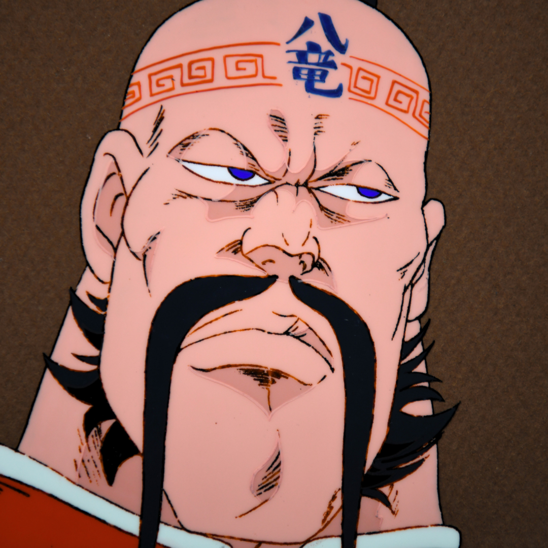 Sakigake!! Otokojuku – Wang Ta-ren – original animation production artwork – detail 2