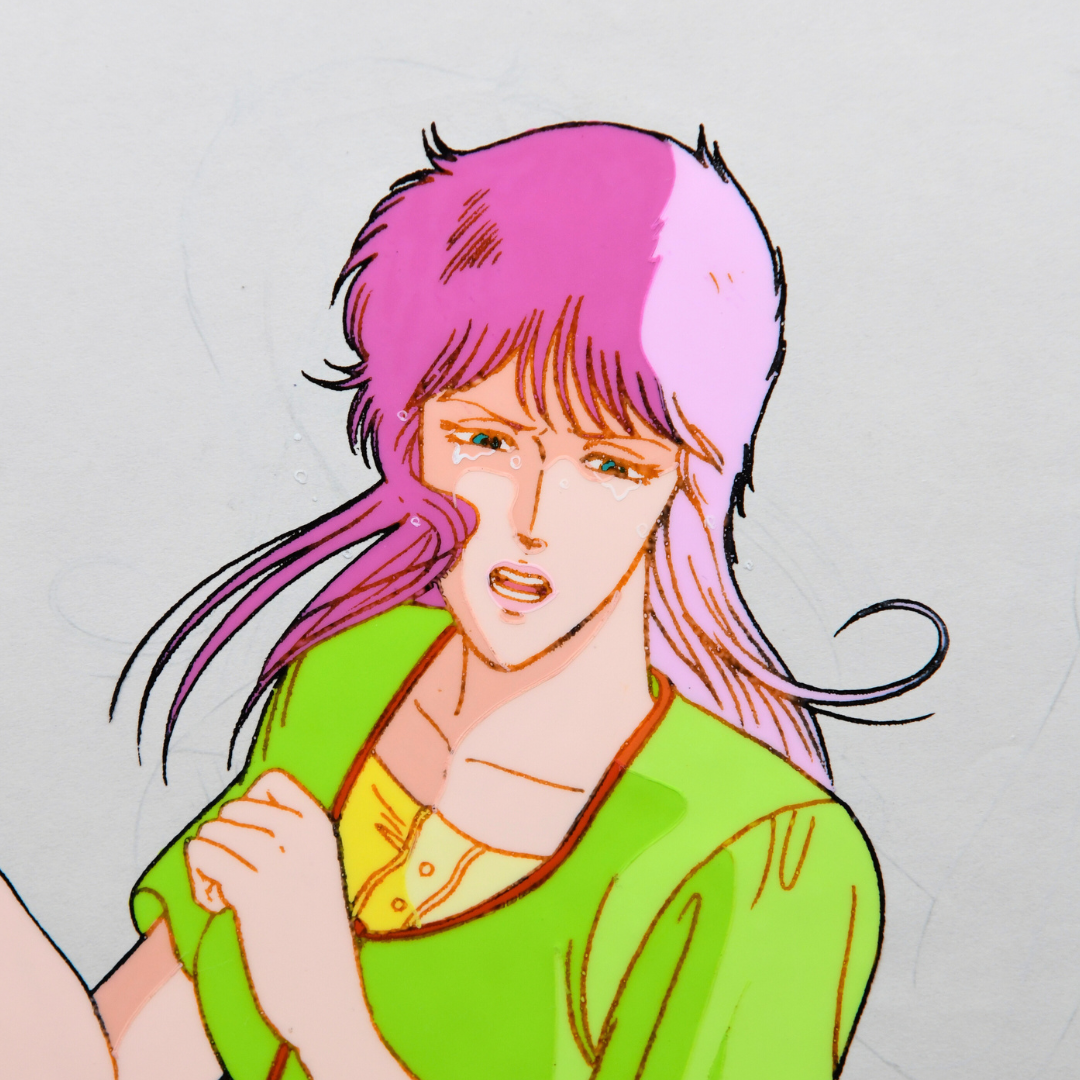 Fist of the North Star (Hokuto no Ken) – Airi in Distress – original animation production artwork – detail 4
