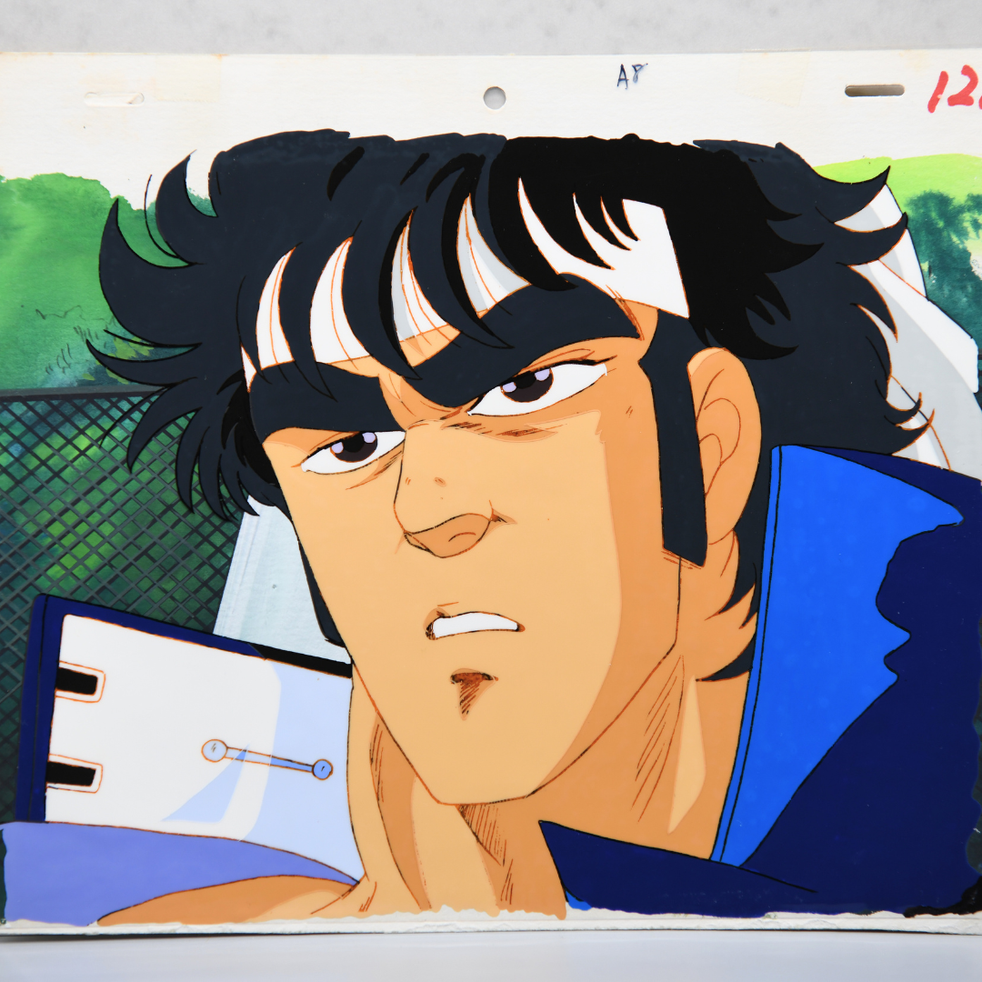Sakigake!! Otokojuku – Momotaro Close-Up – original animation production artwork – detail 3