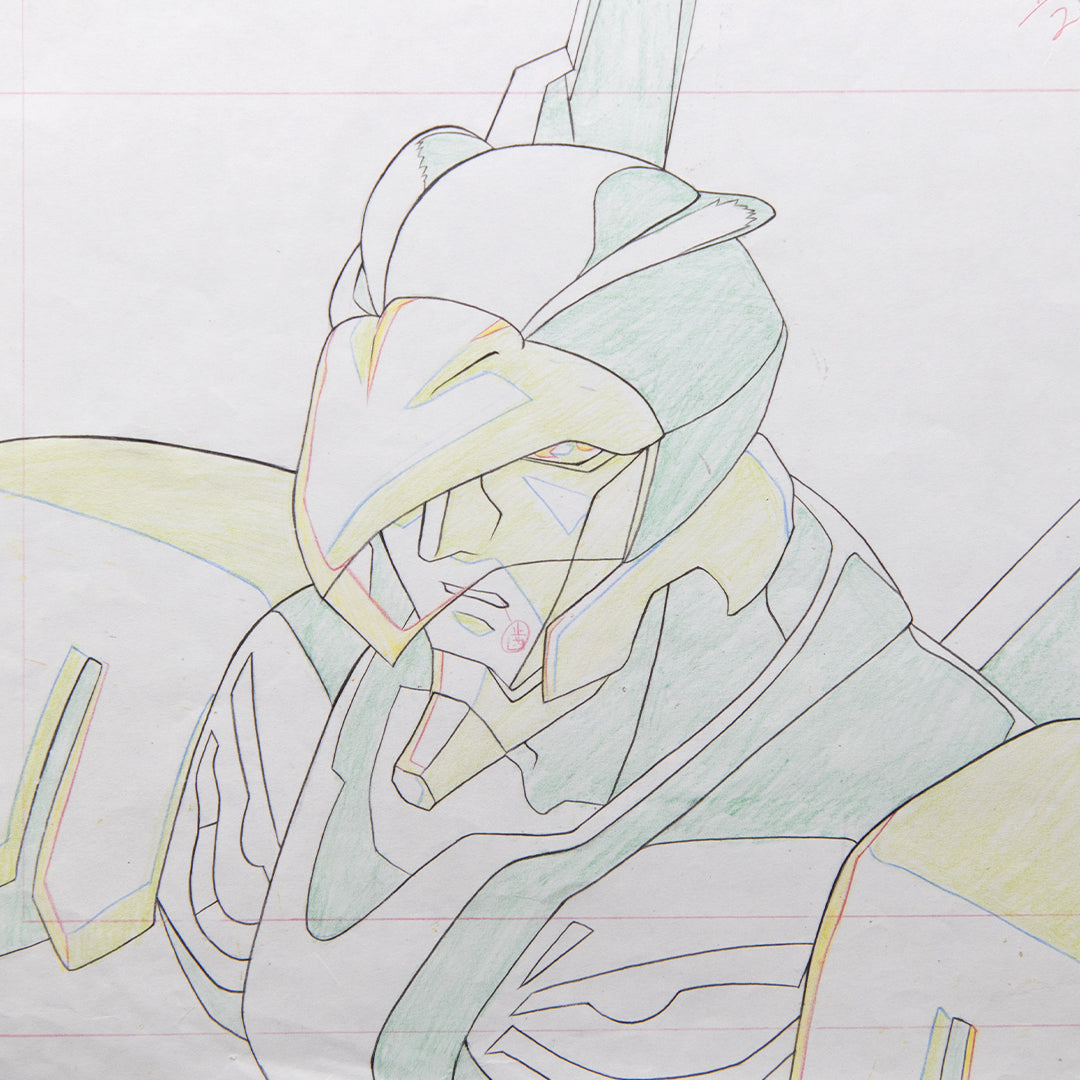Reideen the Superior – Mecha – original animation production artwork