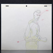 Load image into Gallery viewer, Flame of Recca - Punk yelling - Original Production Cel Anime + Douga