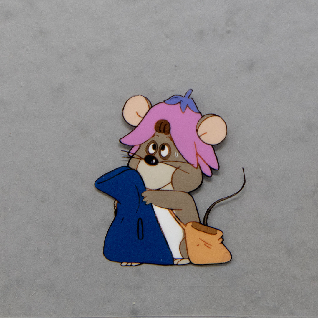 Aesop’s Fables – Silkwing & Mouse – original animation production artwork – detail 4