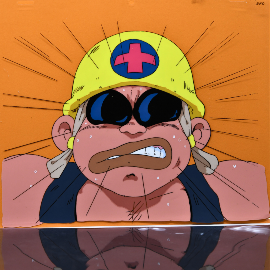 Eddoko Boy Gatten Tasuke - Vilain - Original Production Cel