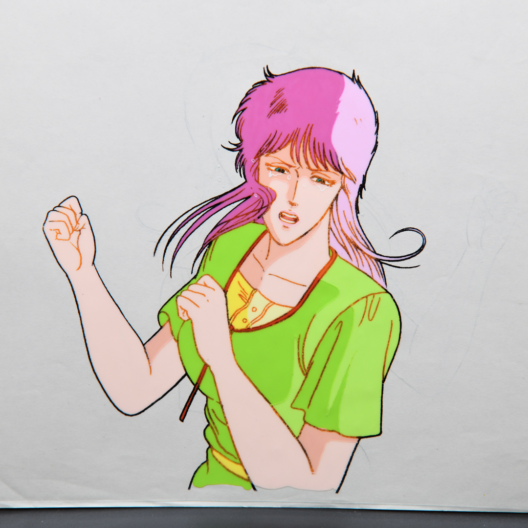 Fist of the North Star (Hokuto no Ken) – Airi in Distress – original animation production artwork – detail 5