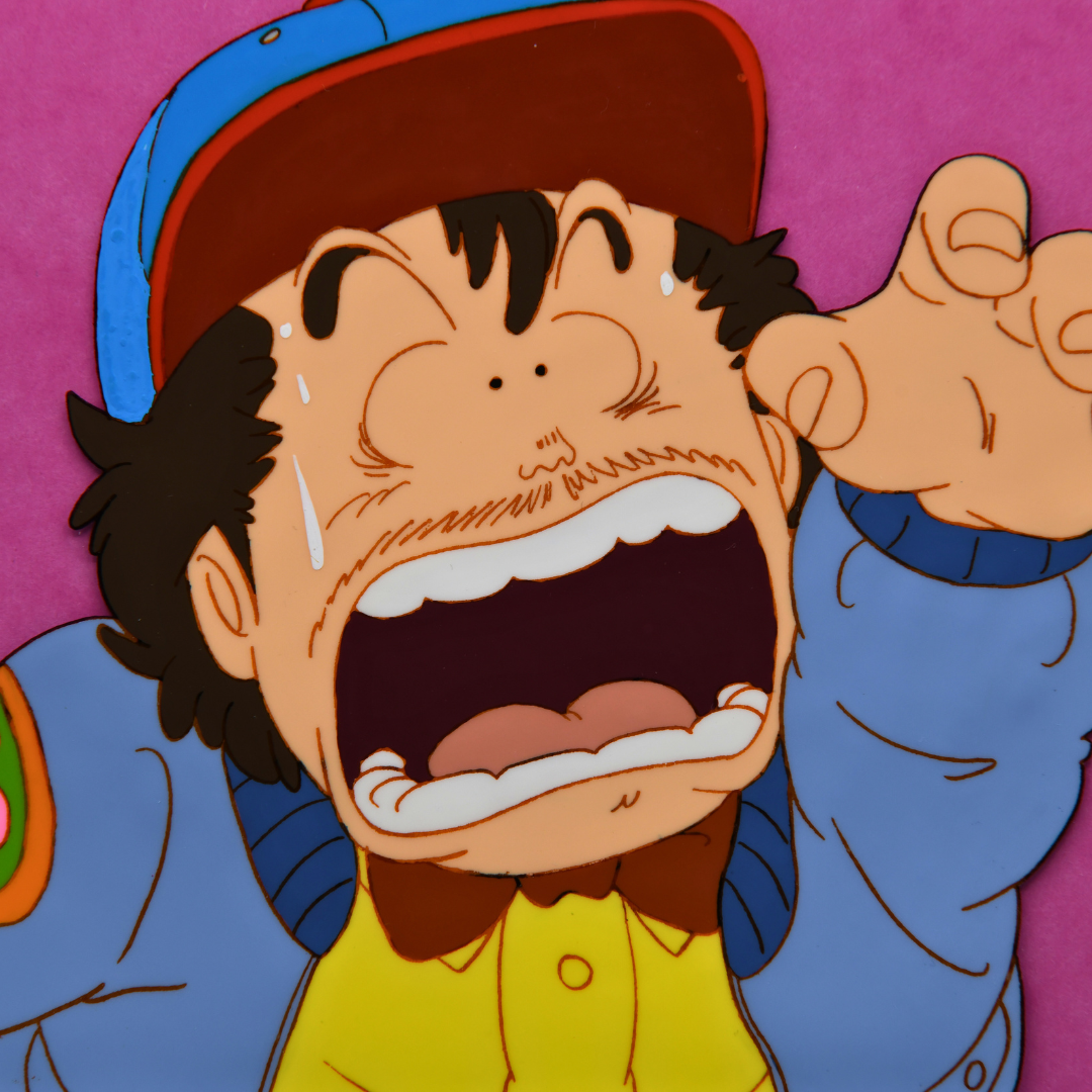 Dr. Slump - Senbei in Cold Sweat and Desperation - Production Cel