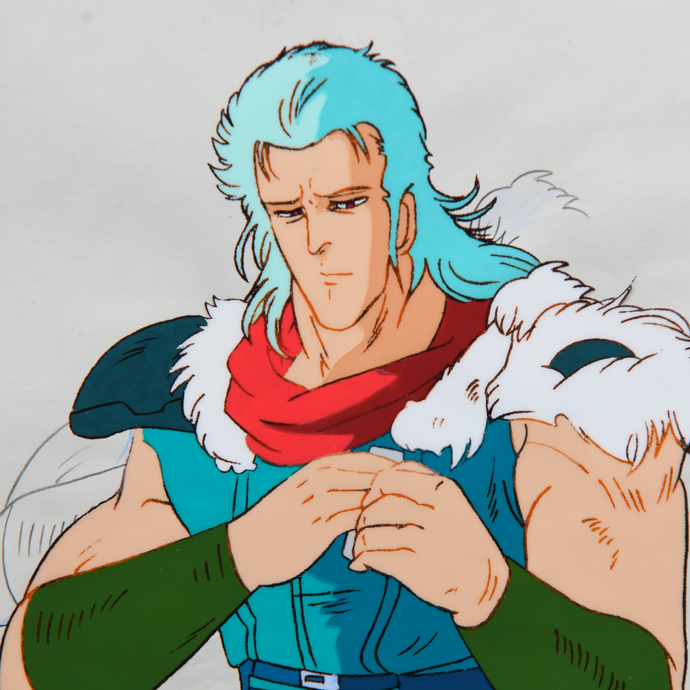 Fist of the North Star - Hokuto No Ken - Rei in Fighting Position - Cel Attached to Douga