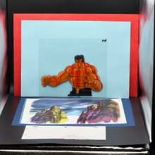 Load image into Gallery viewer, Fist of the North Star - Raoh about to die - Original Animation Cel and Douga and copie BG