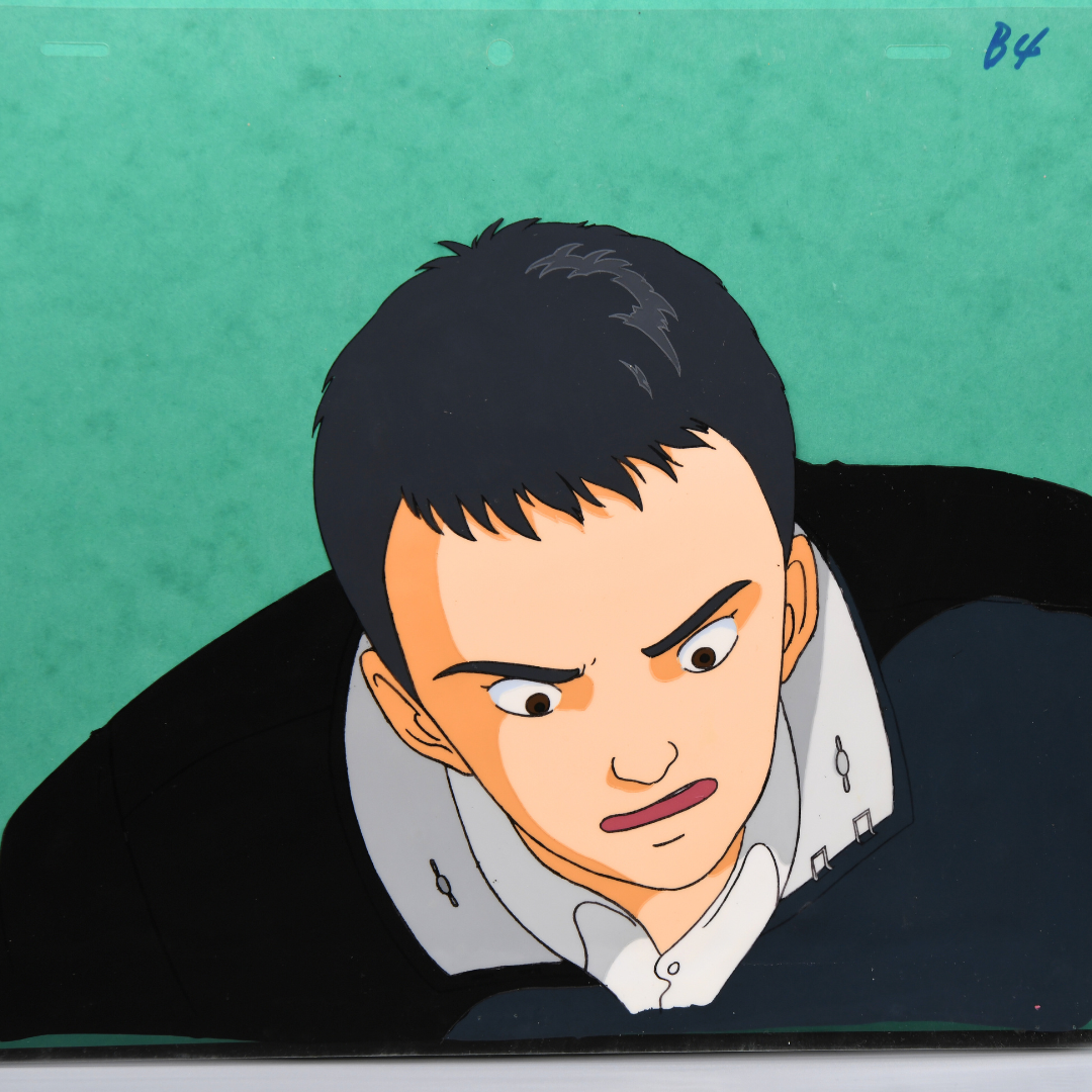Harmagedon: Genma Taisen – Jo Azuma Close-Up – original animation production artwork – detail 3