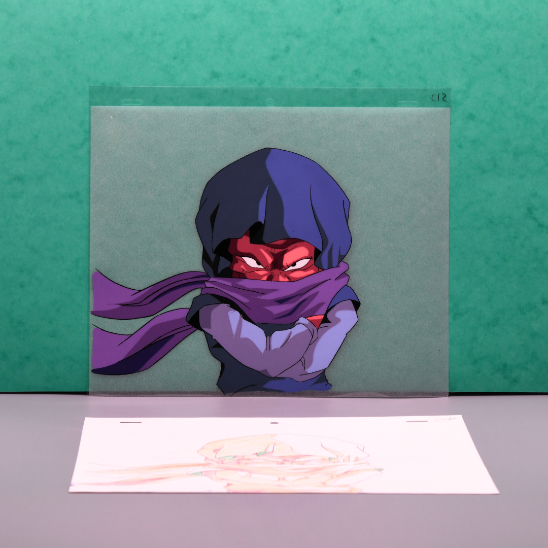 Dragon Ball Z: Wrath of the Dragon – Hoi – original animation production artwork – detail 3