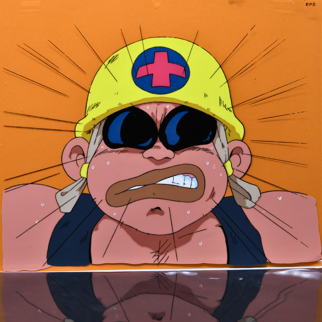 Edokko Boy Gatten Tasuke – Villain – original animation production artwork – detail 2