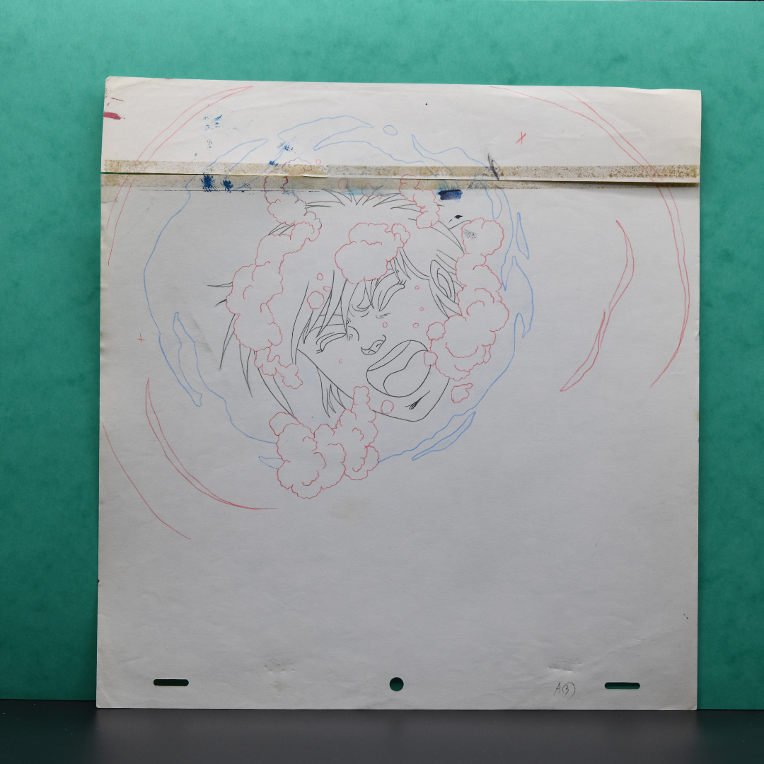 Shurato: The Legend of the Heavenly Sphere – Shurato Hidaka Drawing – original animation production artwork – detail 5