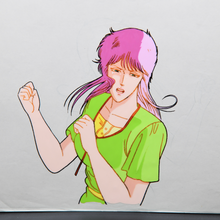 Load image into Gallery viewer, Fist of the North Star - Airi in distress- Original Animation Cel and Douga (Attached)