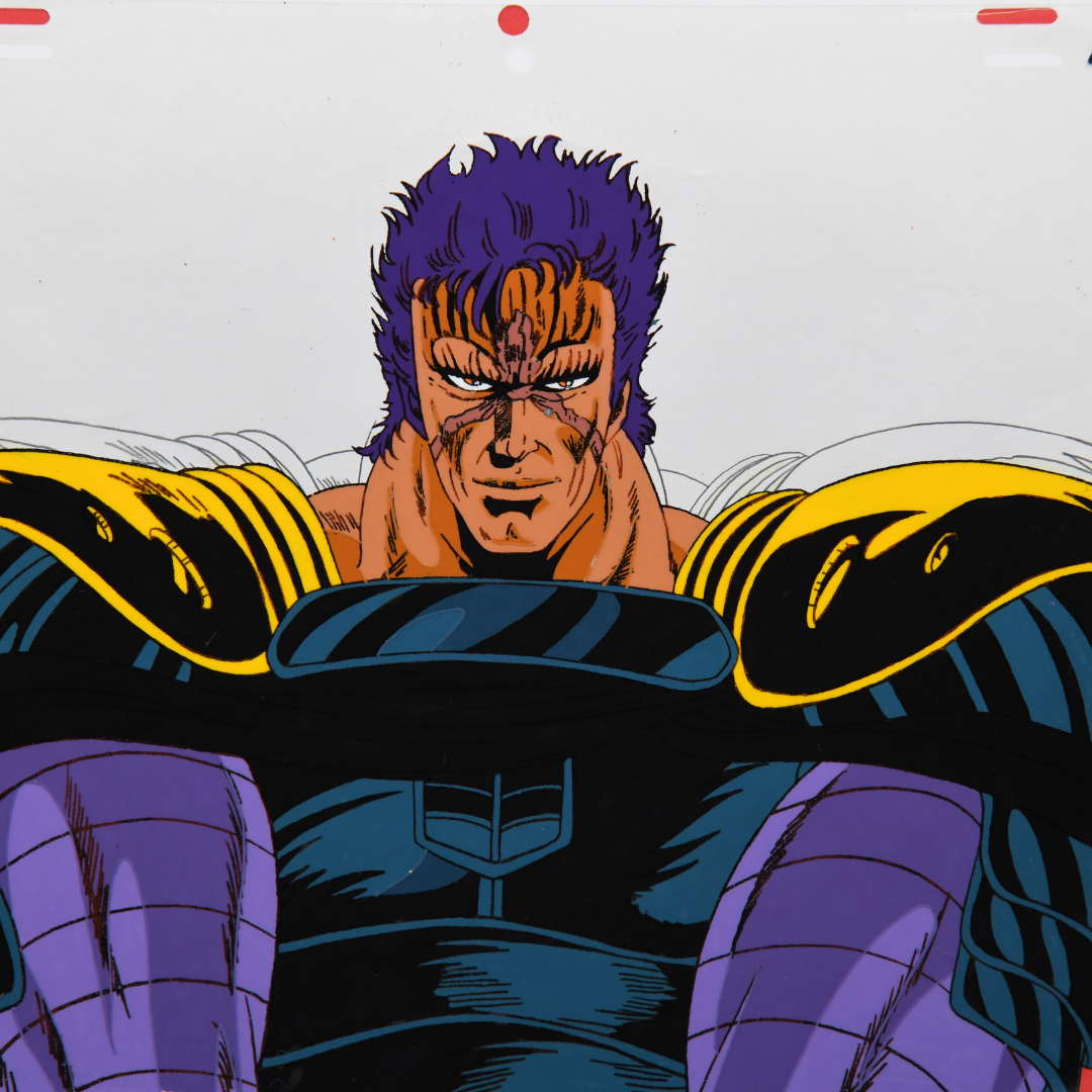 Fist of the North Star (Hokuto no Ken) – Kaioh Impressive – original animation production artwork – detail 4