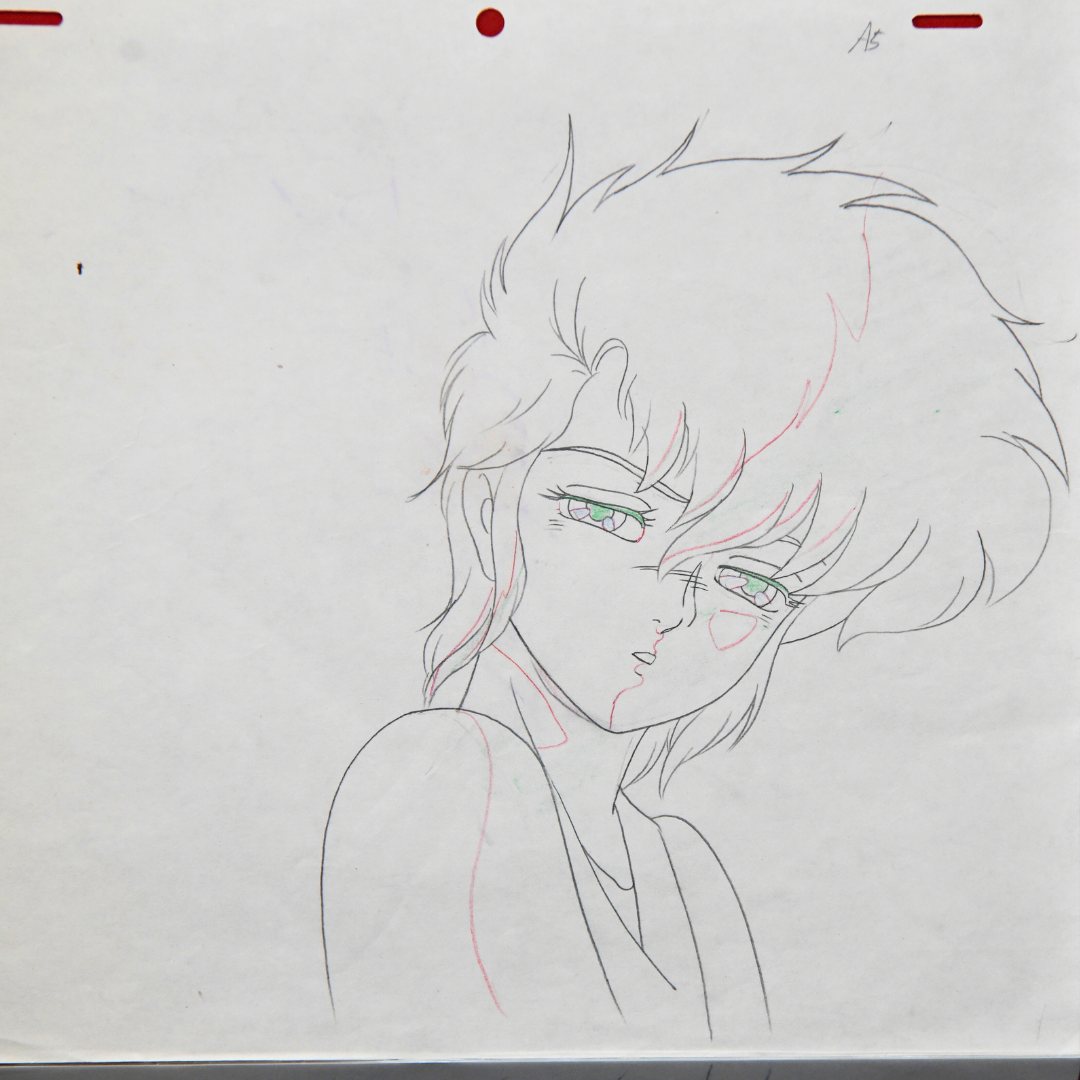 Juchin Liger - Mai's portrait - Original Anime Production Douga