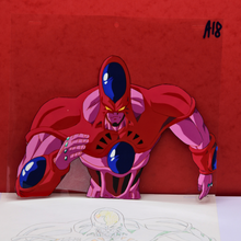 Load image into Gallery viewer, Dragon Ball Z - Hatchyack - OVA - Plan to Eradicate the Saiyans - Akira Toriyama - Original Hand Painted Production cel + Douga